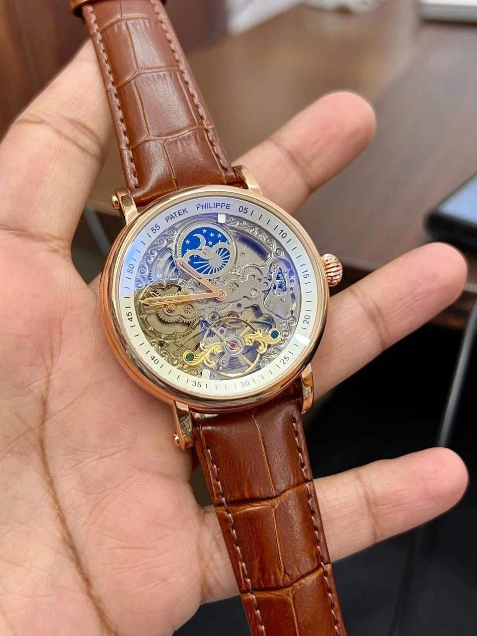 Patek Philippe Automatic Tourbillon Open Heart 5