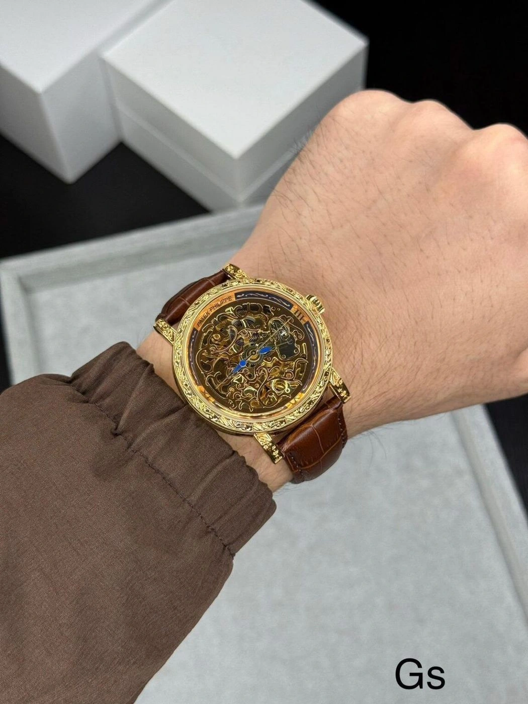 HuPatek Philippe Genève Brown Automatic 1