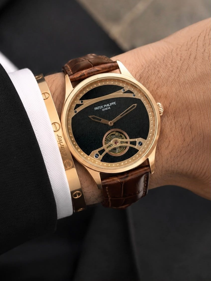 Patek Philippe Tourbillon Black Dial Automatic 1