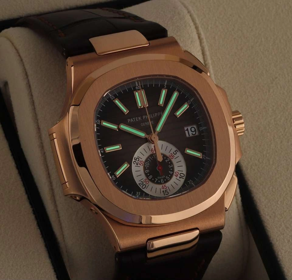 Patek Philippe Rose Gold Brown Dial Automatic 3