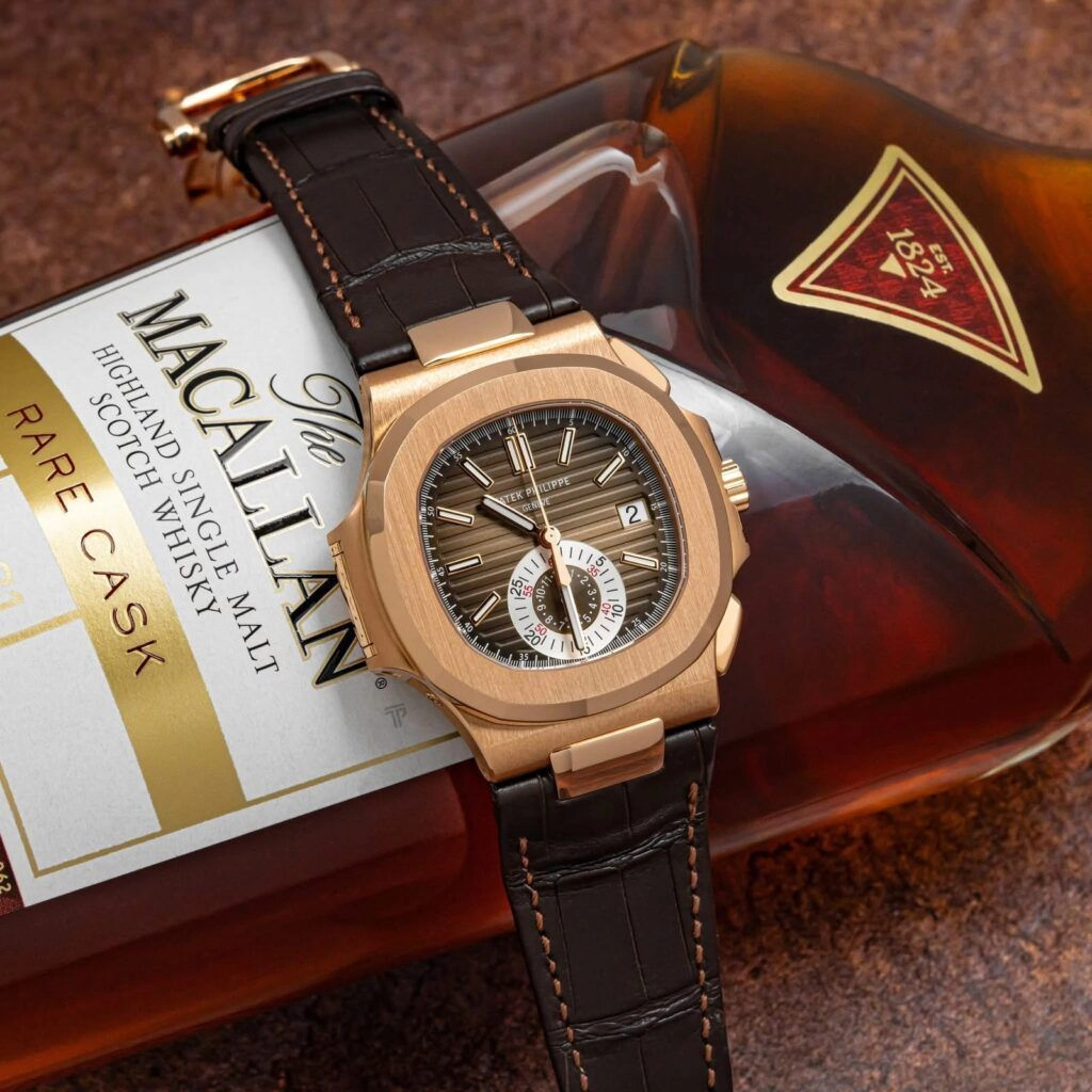 Patek Philippe Rose Gold Brown Dial Automatic 4
