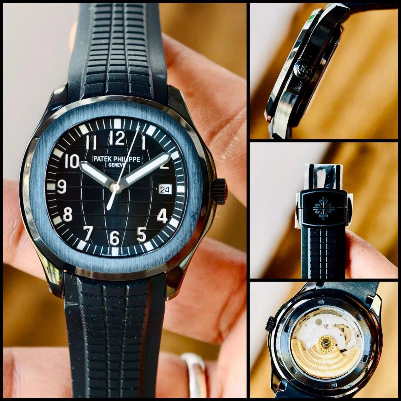 Patek Philippe Aquanaut Black Dial 2