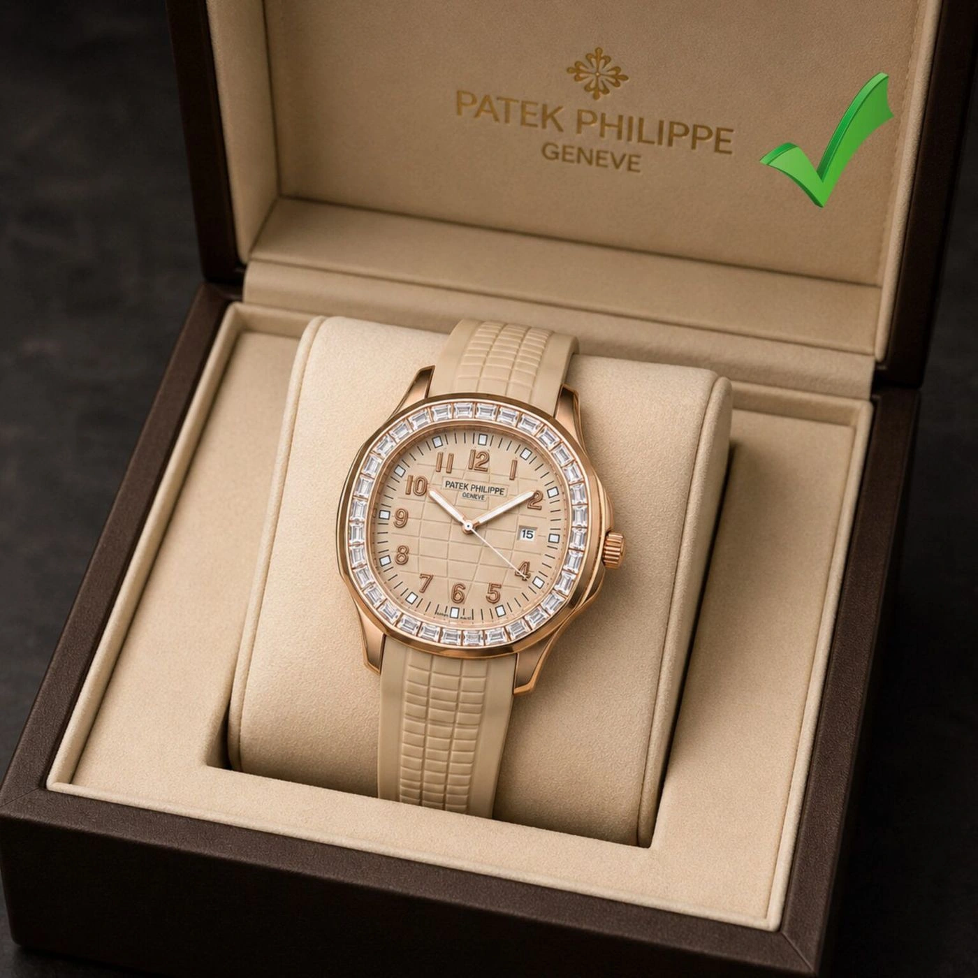 Patek Philippe Rose Gold Quartz 2