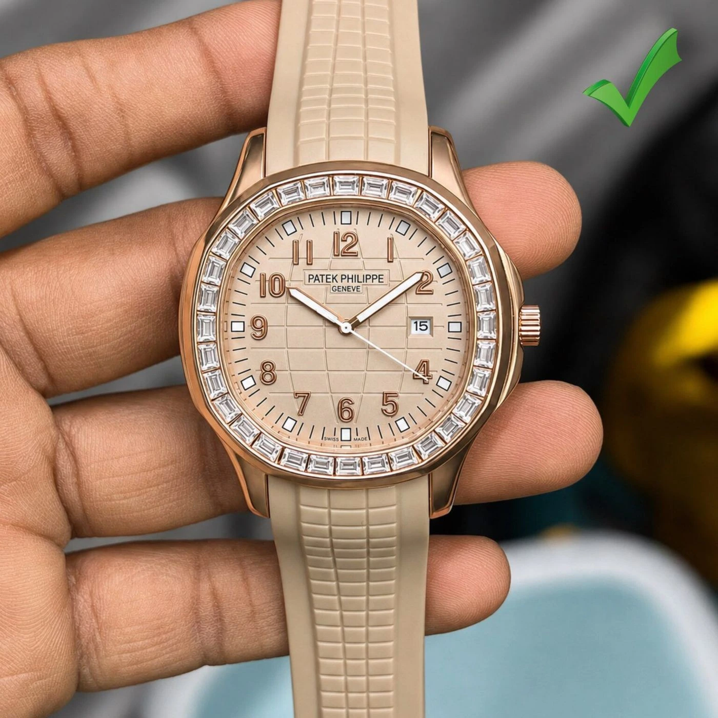 Patek Philippe Rose Gold Quartz 3
