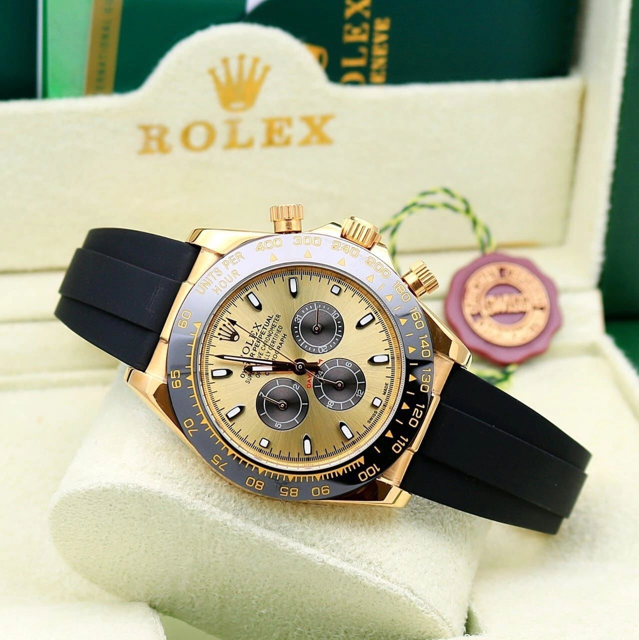 Rolex Daytona Black Gold Ceramic Chronograph 4