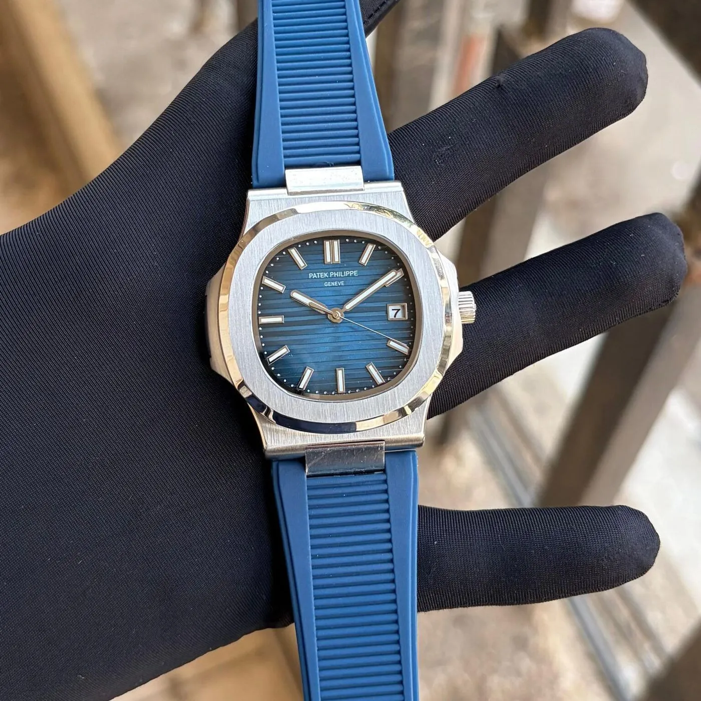 Patek Philippe Blue Dial Automatic 1