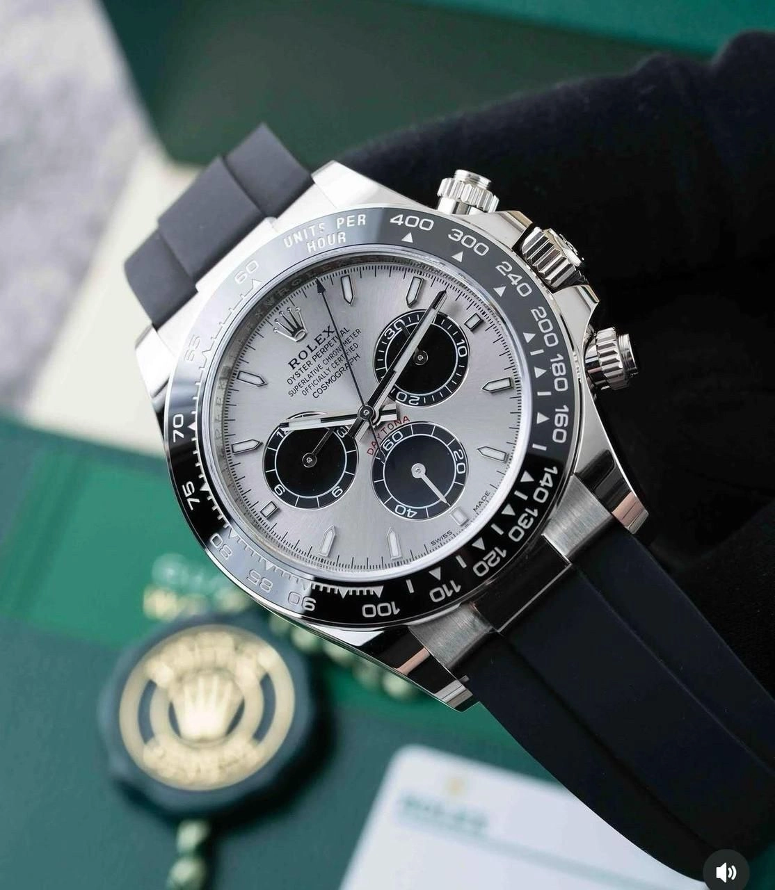 Rolex Daytona Automatic Black Grey Dial 2