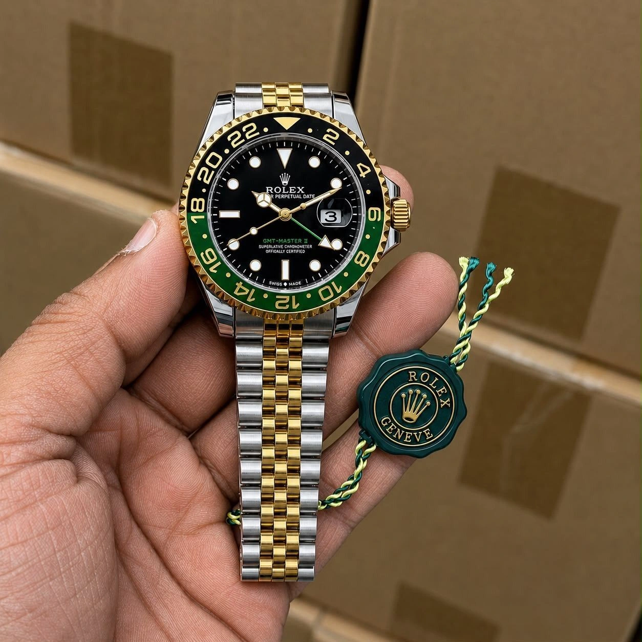 Rolex GMT II 36mm Black Dial Quartz 1