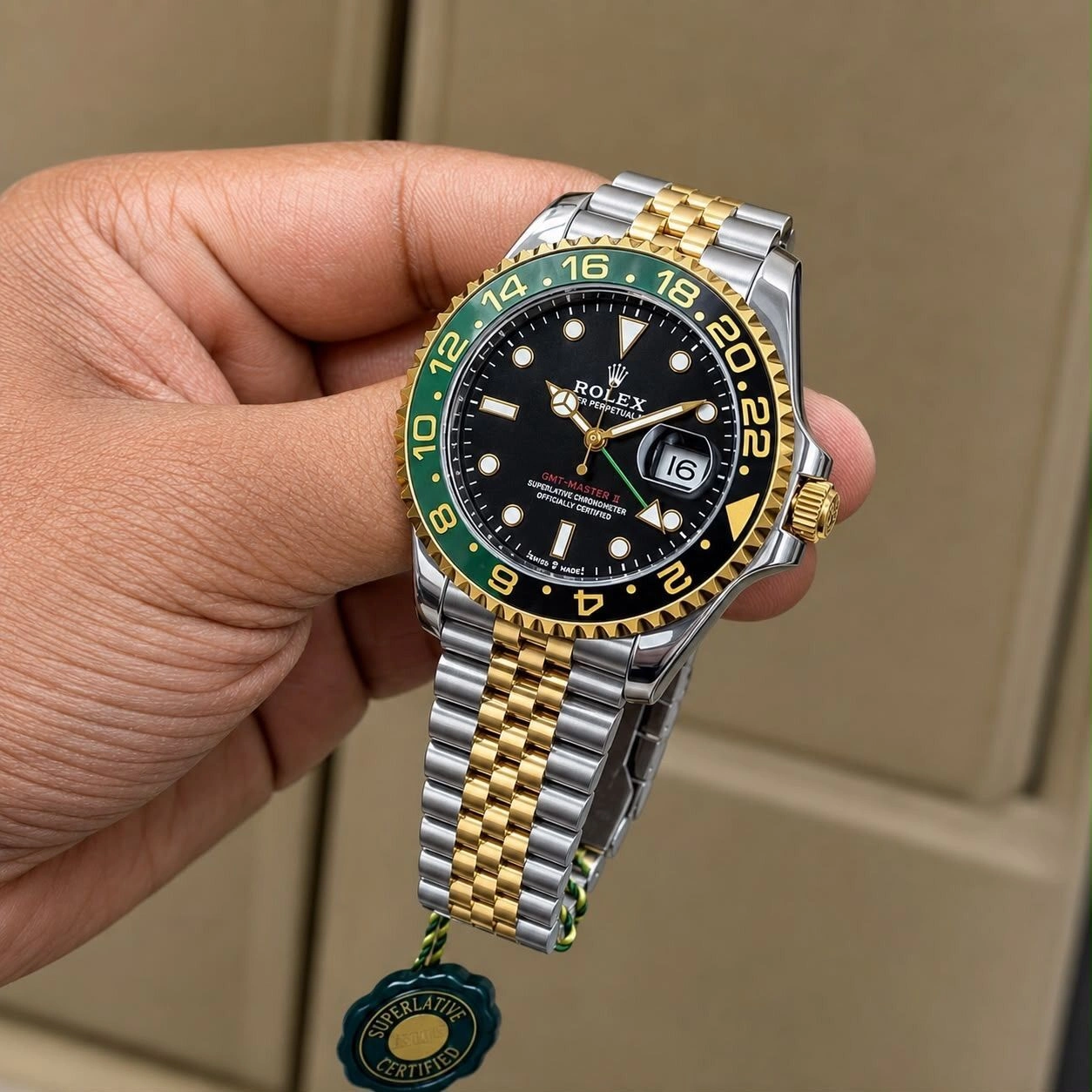 Rolex GMT II 36mm Black Dial Quartz 2
