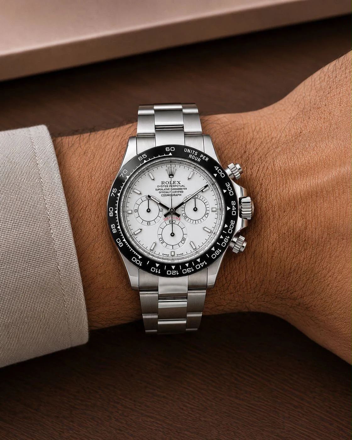 Rolex Daytona Automatic White Dial Chronograph 2