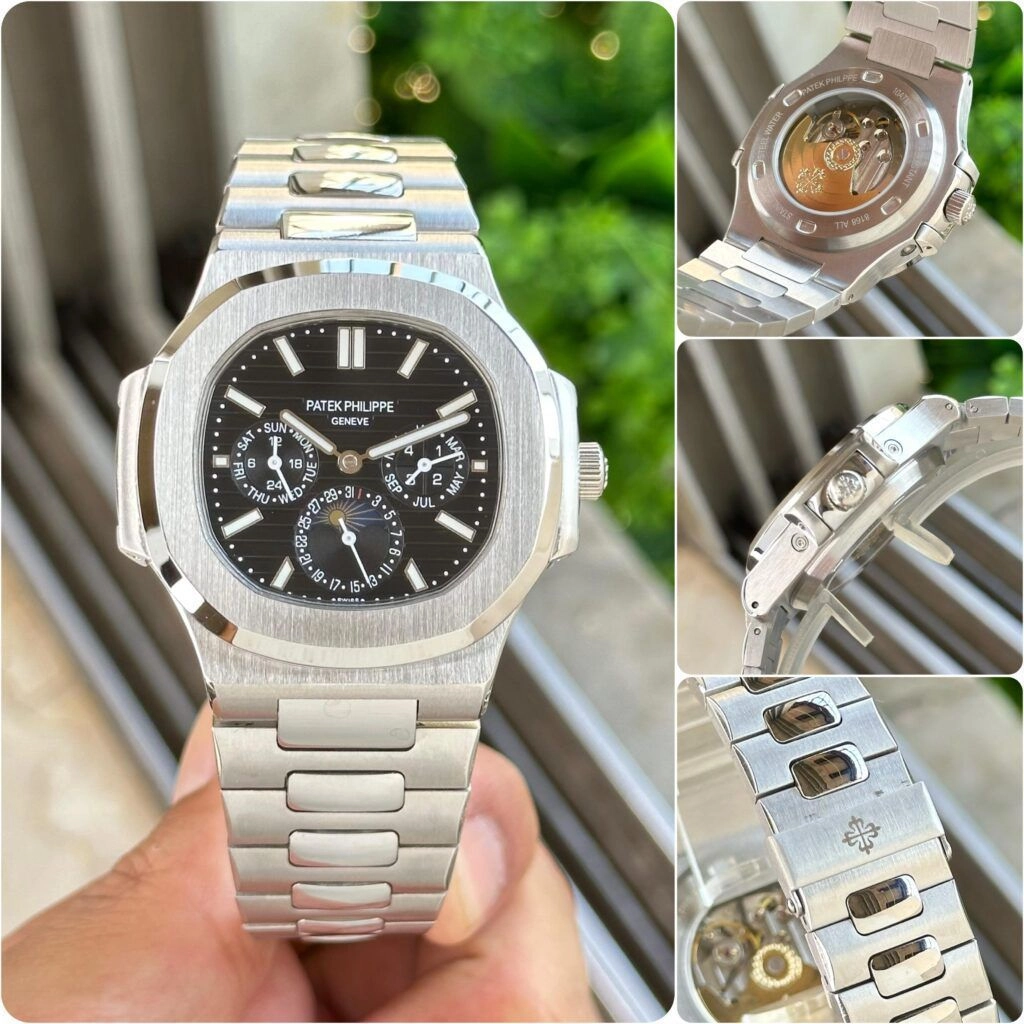 Patek Philippe Nautilus Silver Automatic 4