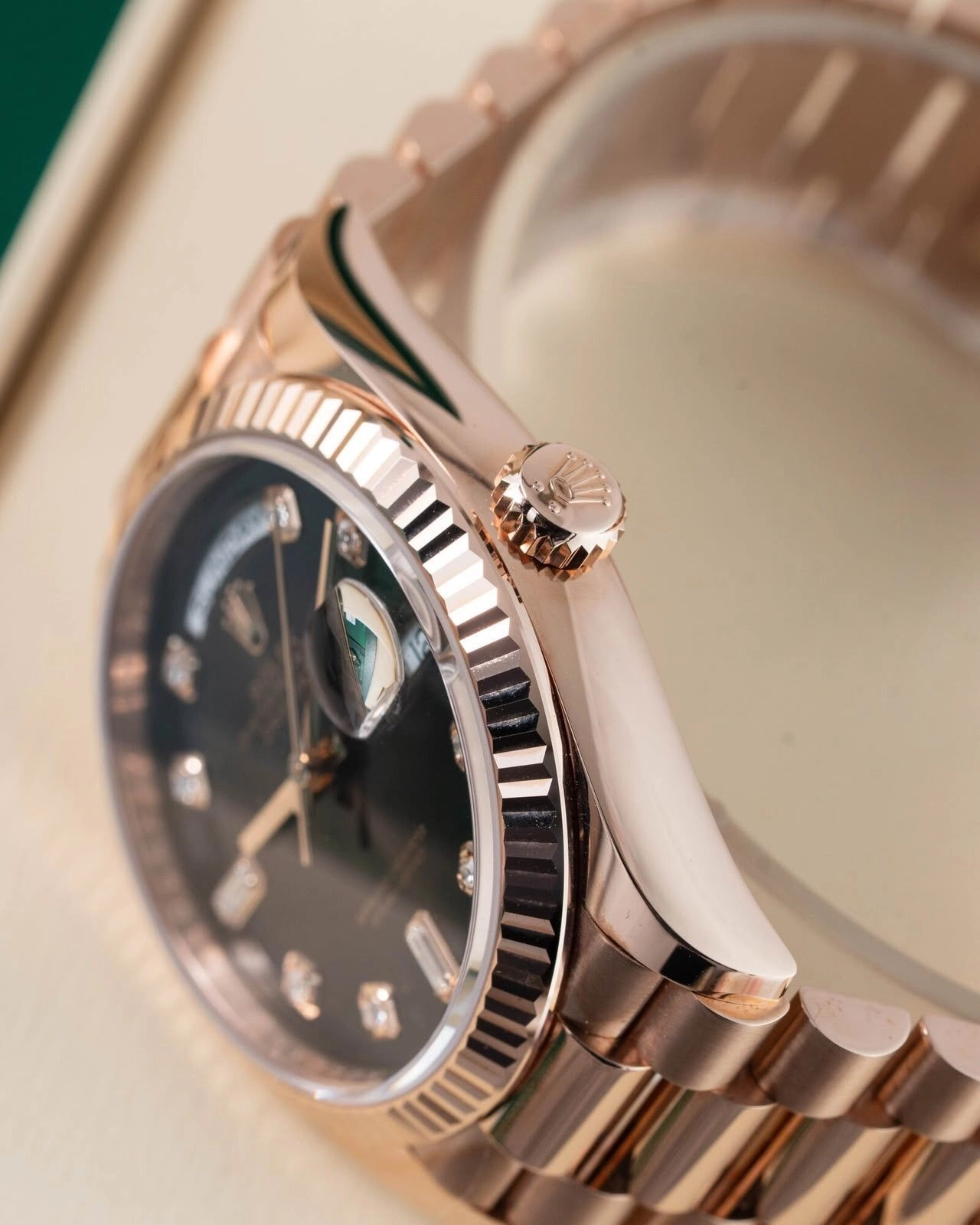 Rolex Perpetual Day-Date Rose Gold Automatic 5