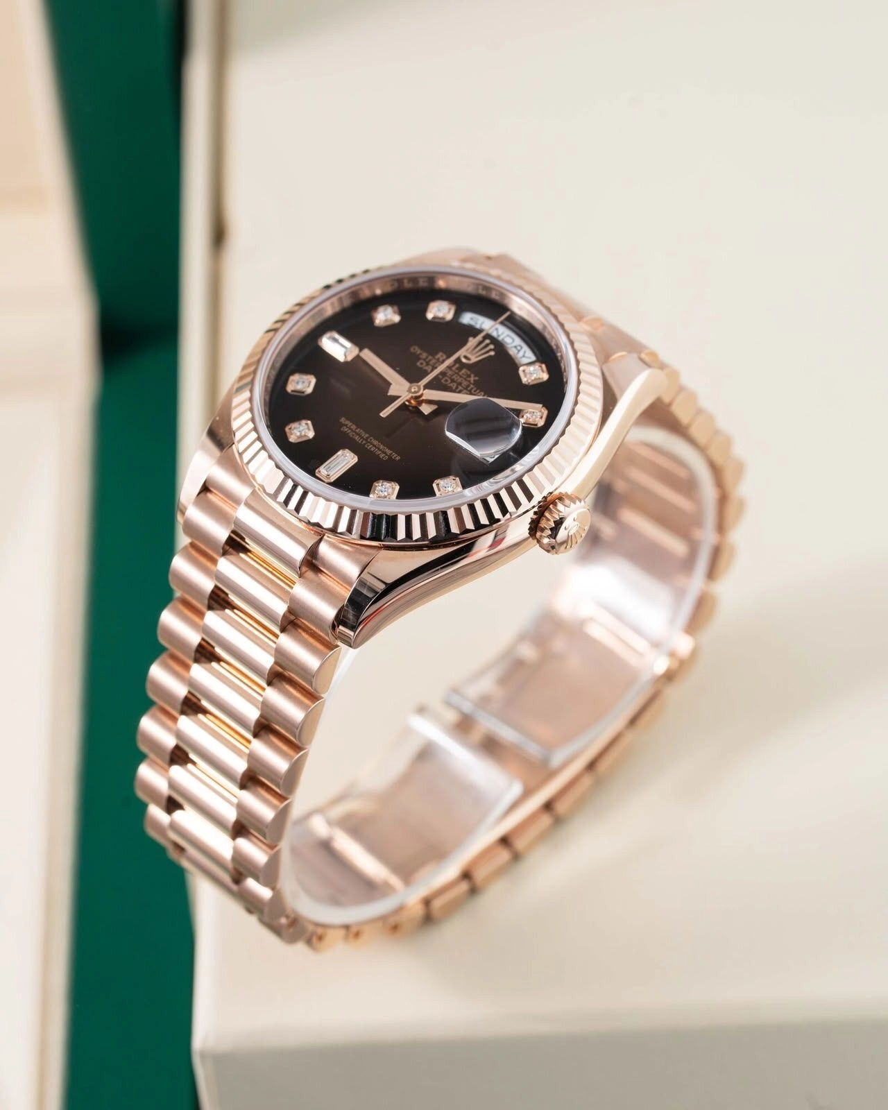 Rolex Perpetual Day-Date Rose Gold Automatic 7