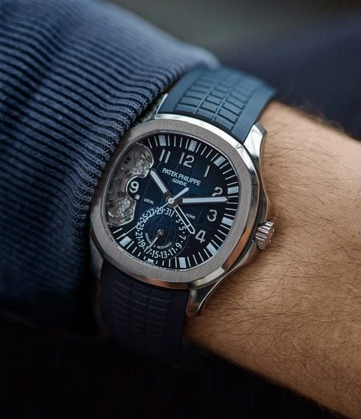 Patek Philippe Aquanaut Travel Blue Dial 3