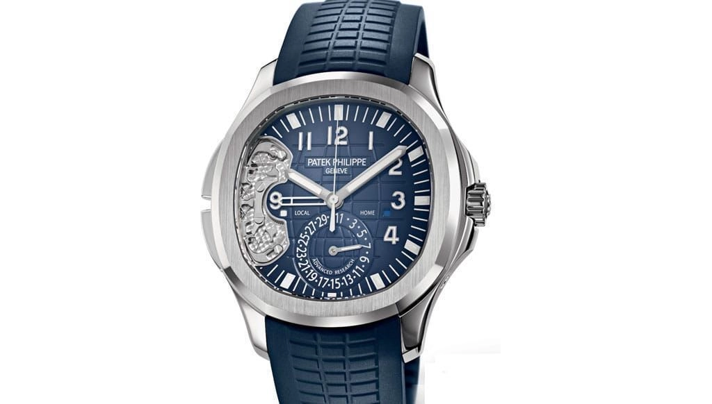 Patek Philippe Aquanaut Travel Blue Dial 4