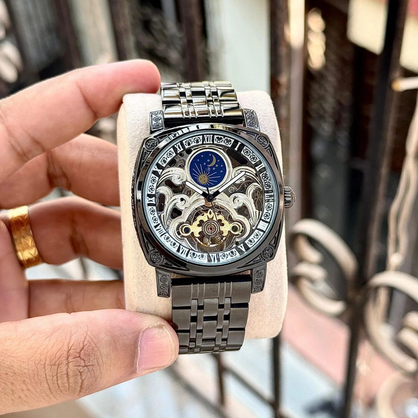 Patek Philippe Skeleton Black Automatic 1