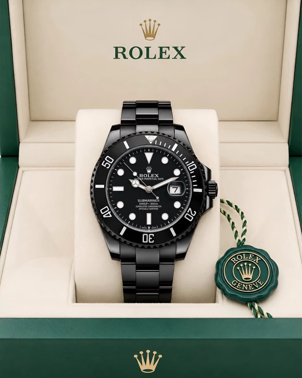 Rolex Submariner Black Dial Automatic 1