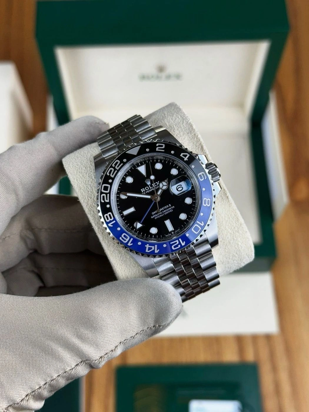 Rolex GMT Master Batman Black Dial 4