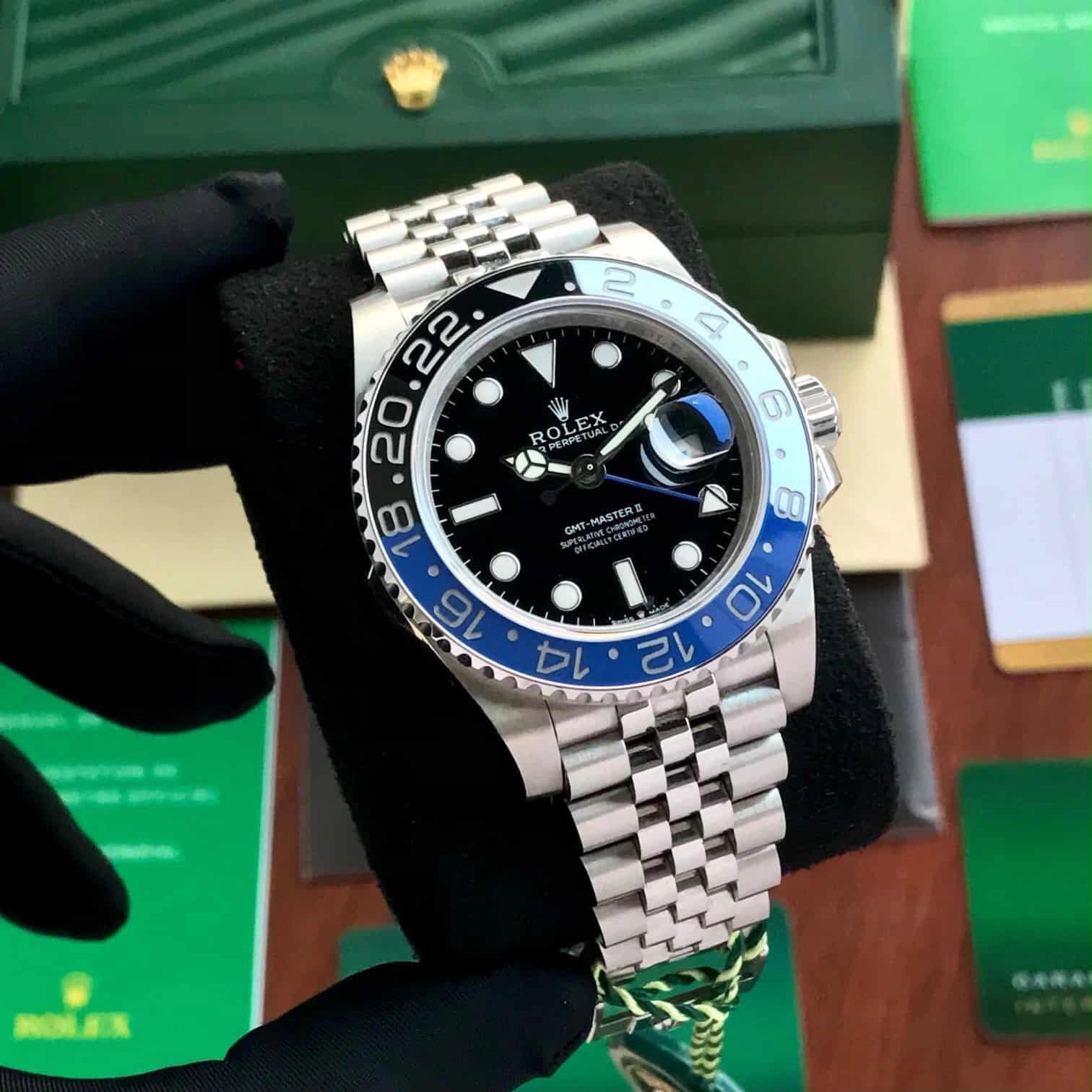Rolex GMT Master Batman Black Dial 5