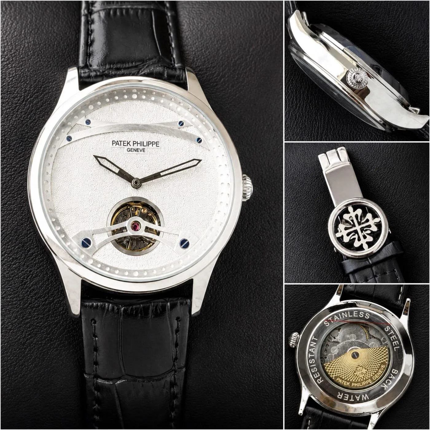Patek Philippe Tourbillon Automatic White Dial 2