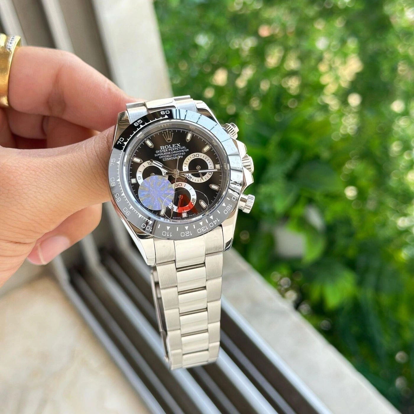 Rolex Oyster Black Dial Perpetual Automatic 4