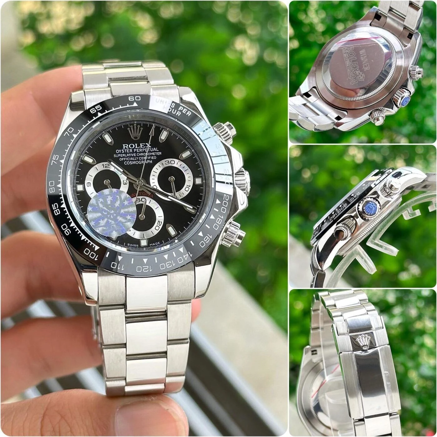 Rolex Oyster Black Dial Perpetual Automatic 5