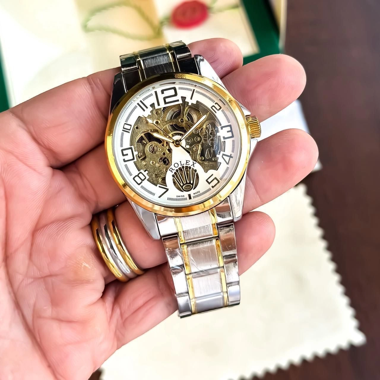 Rolex Skeleton Open-Work Dial Automatic 1