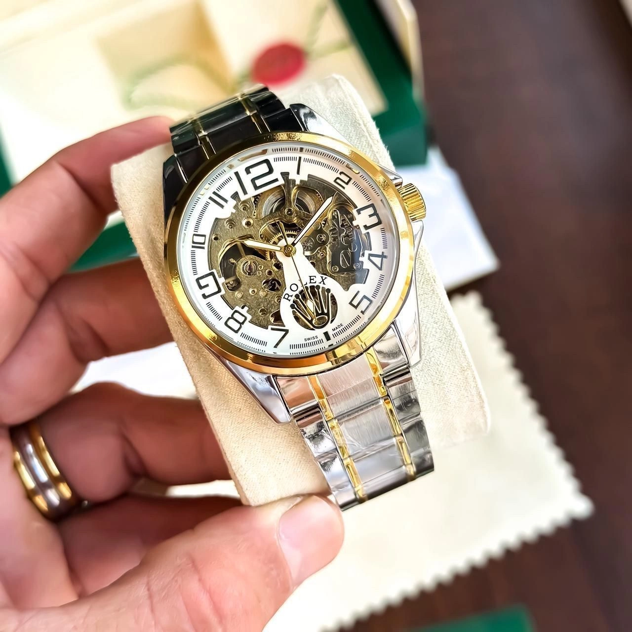 Rolex Skeleton Open-Work Dial Automatic 2