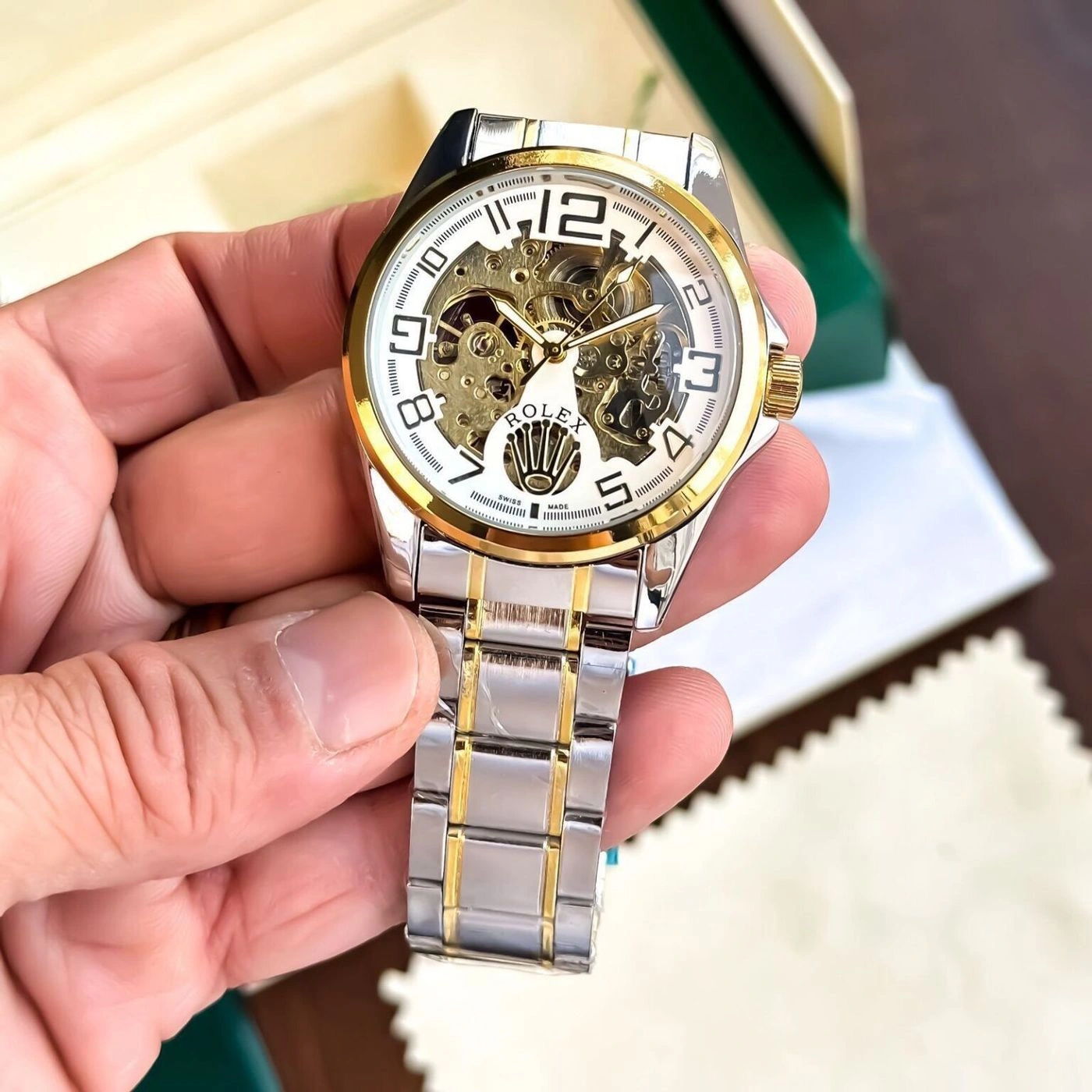 Rolex Skeleton Open-Work Dial Automatic 3