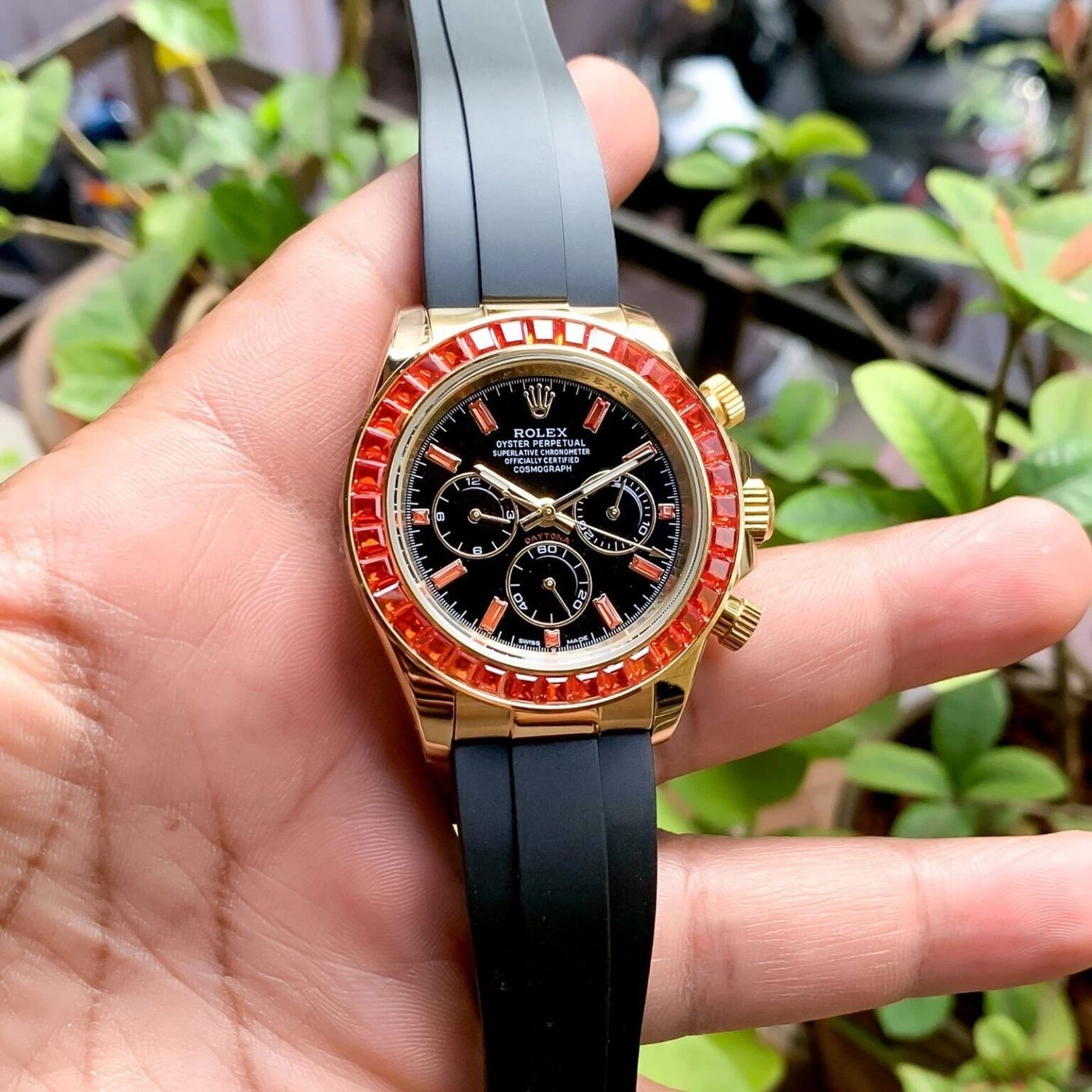 Rolex Daytona Orange Sapphire Automatic 2