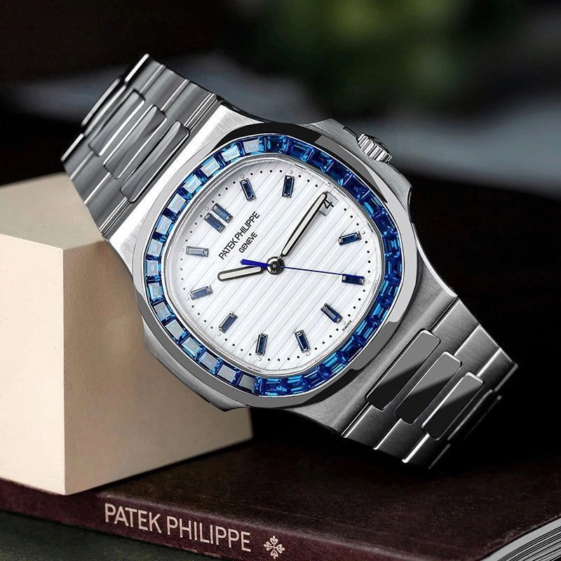 Patek Philippe Nautilus Diamond Silver Edition 4