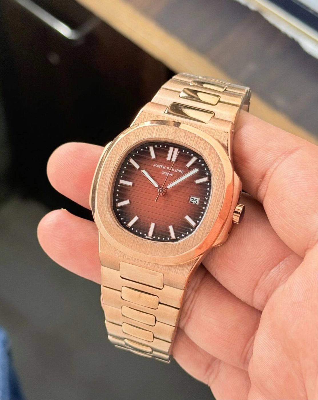 Patek Philippe Nautilus Brown Copper Edition 4