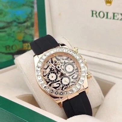 Rolex Tiger Rose Gold Rainbow chronograph 2