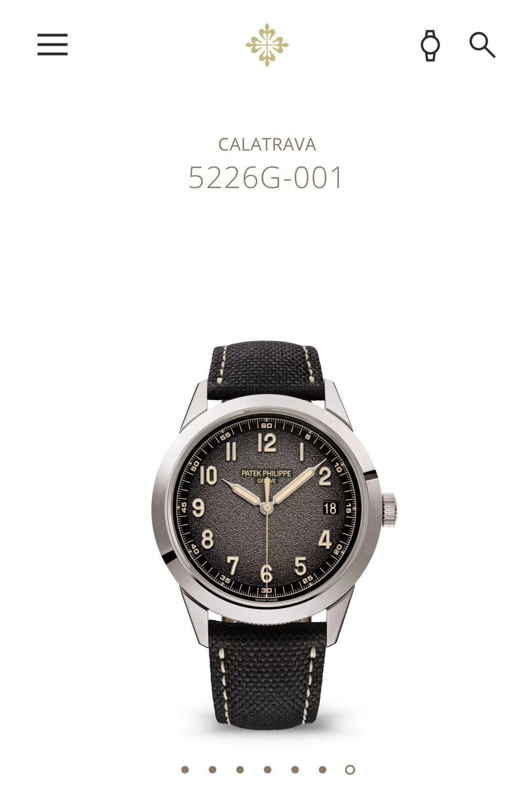 Patek Philippe Calatrava Charcoal Edition 3