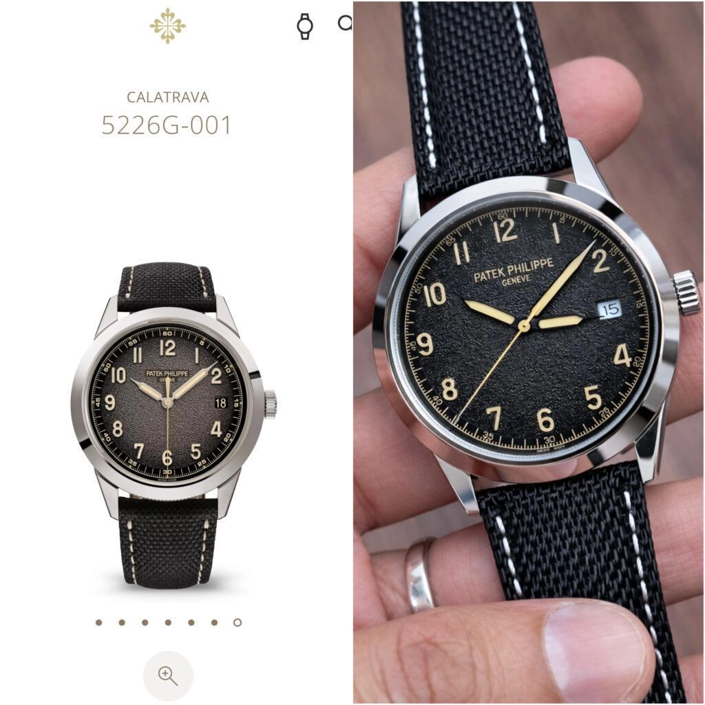 Patek Philippe Calatrava Charcoal Edition 6
