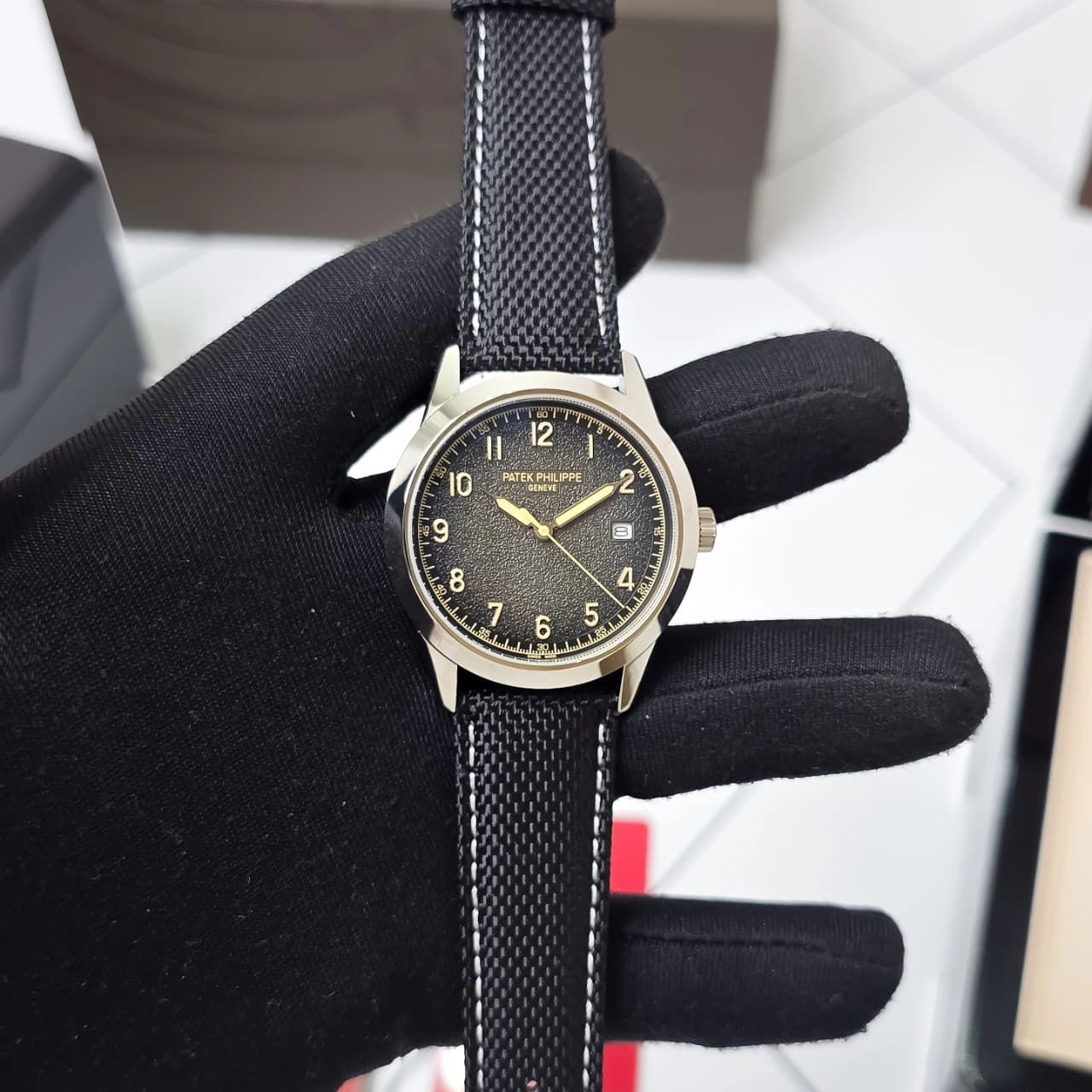 Patek Philippe Calatrava Grey Dial 1