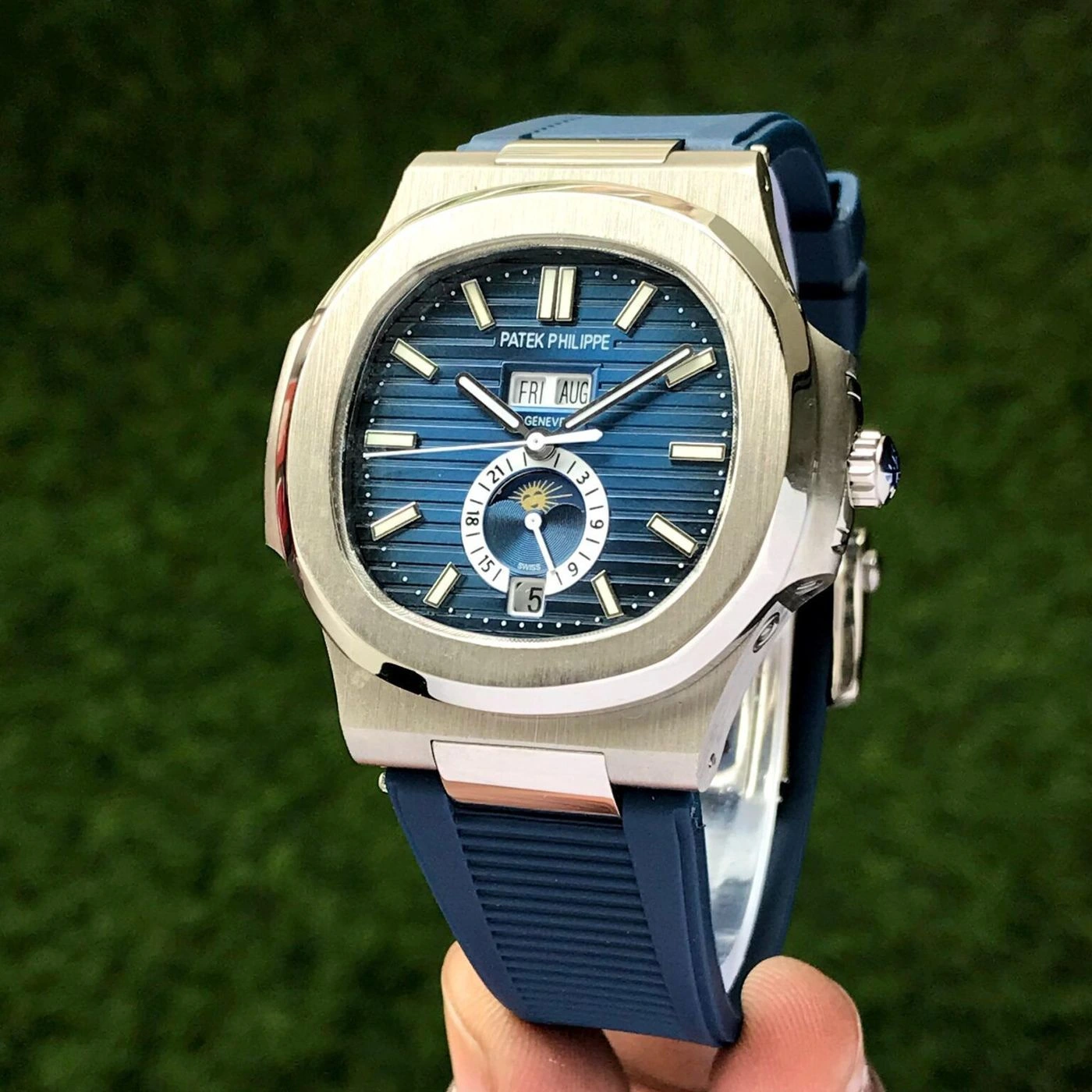 Patek Philippe Nautilus Blue Automatic 2