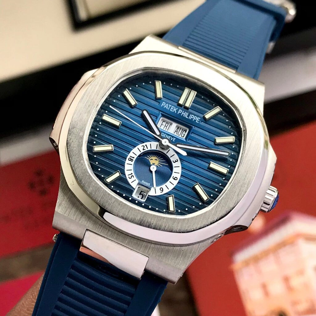 Patek Philippe Nautilus Blue Automatic 5