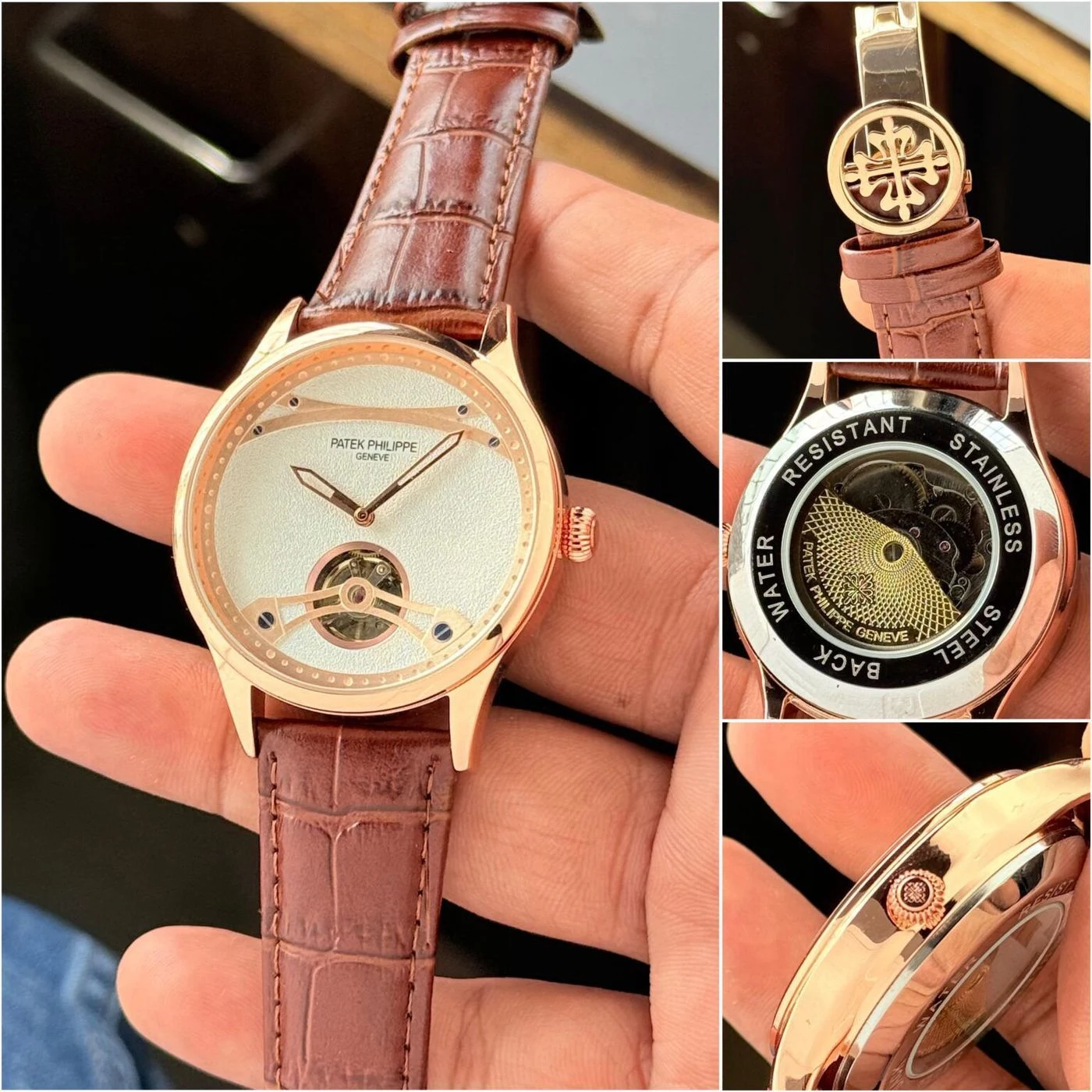 Patek Philippe Tourbillon Rose Gold 3