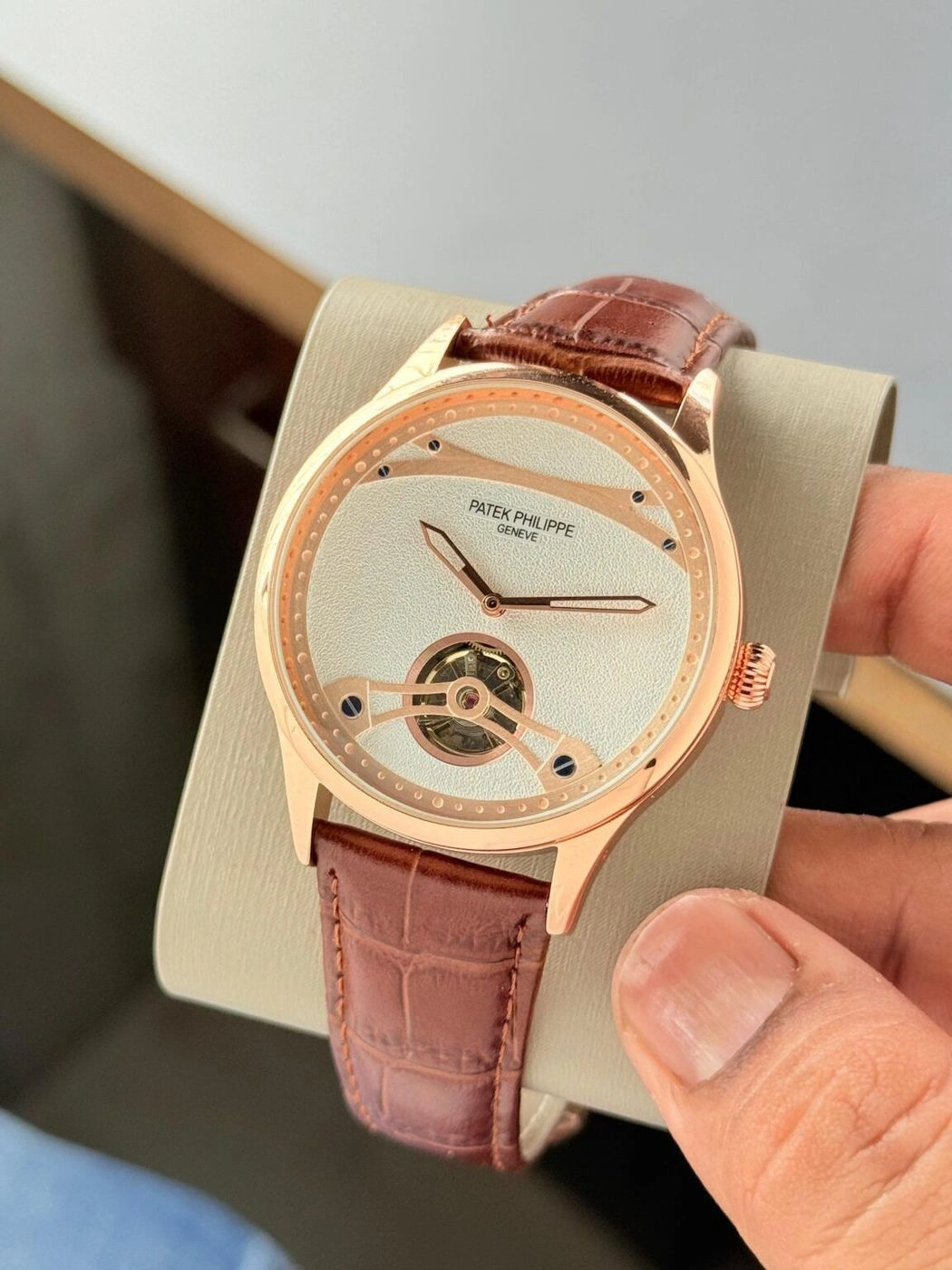 Patek Philippe Tourbillon Rose Gold 4