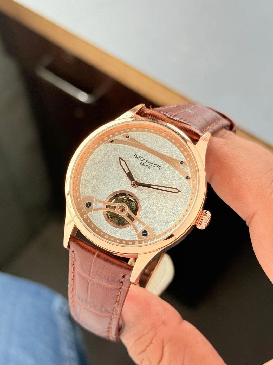 Patek Philippe Tourbillon Rose Gold 5