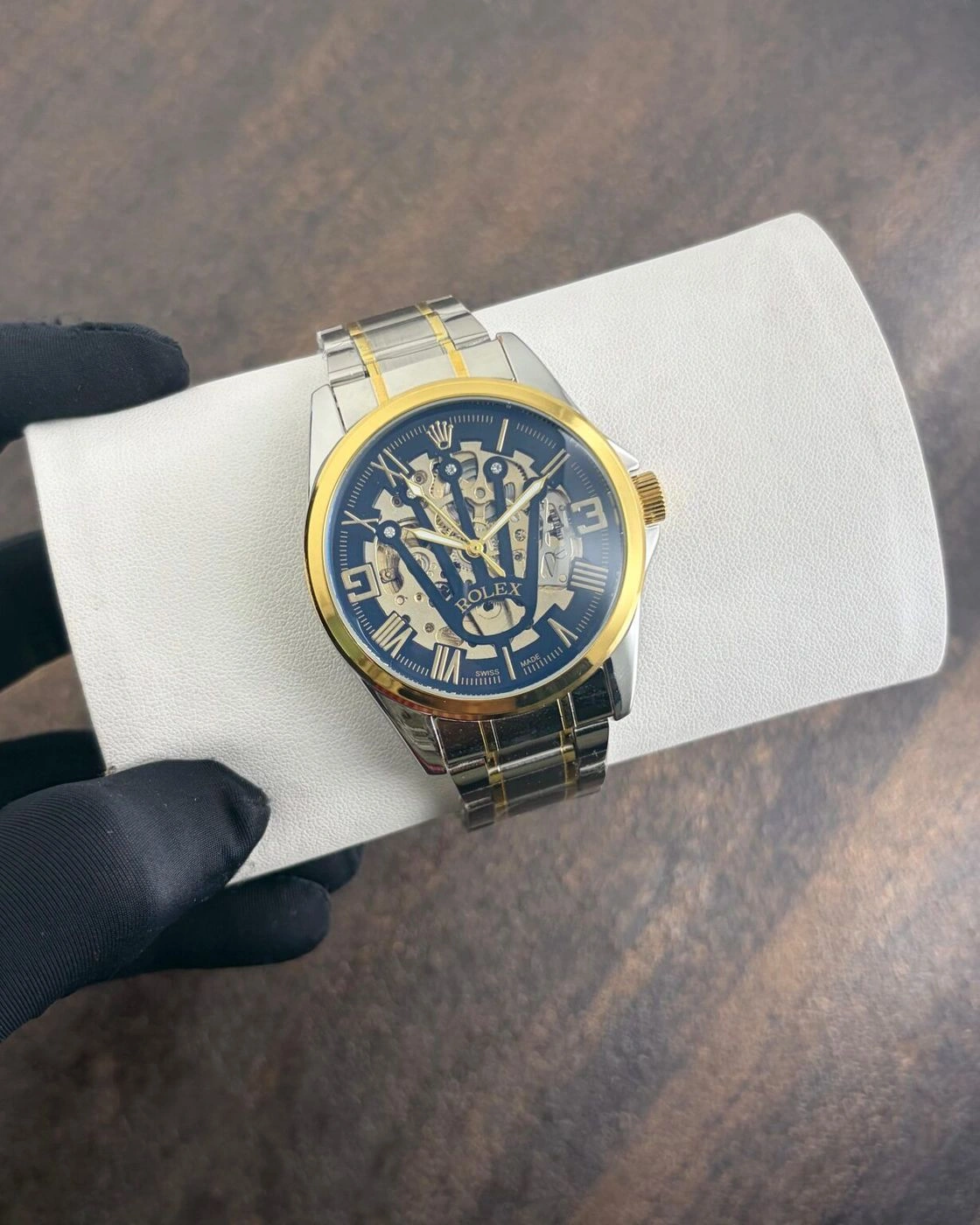 Rolex Automatic Open Heart Transparent Dial 2