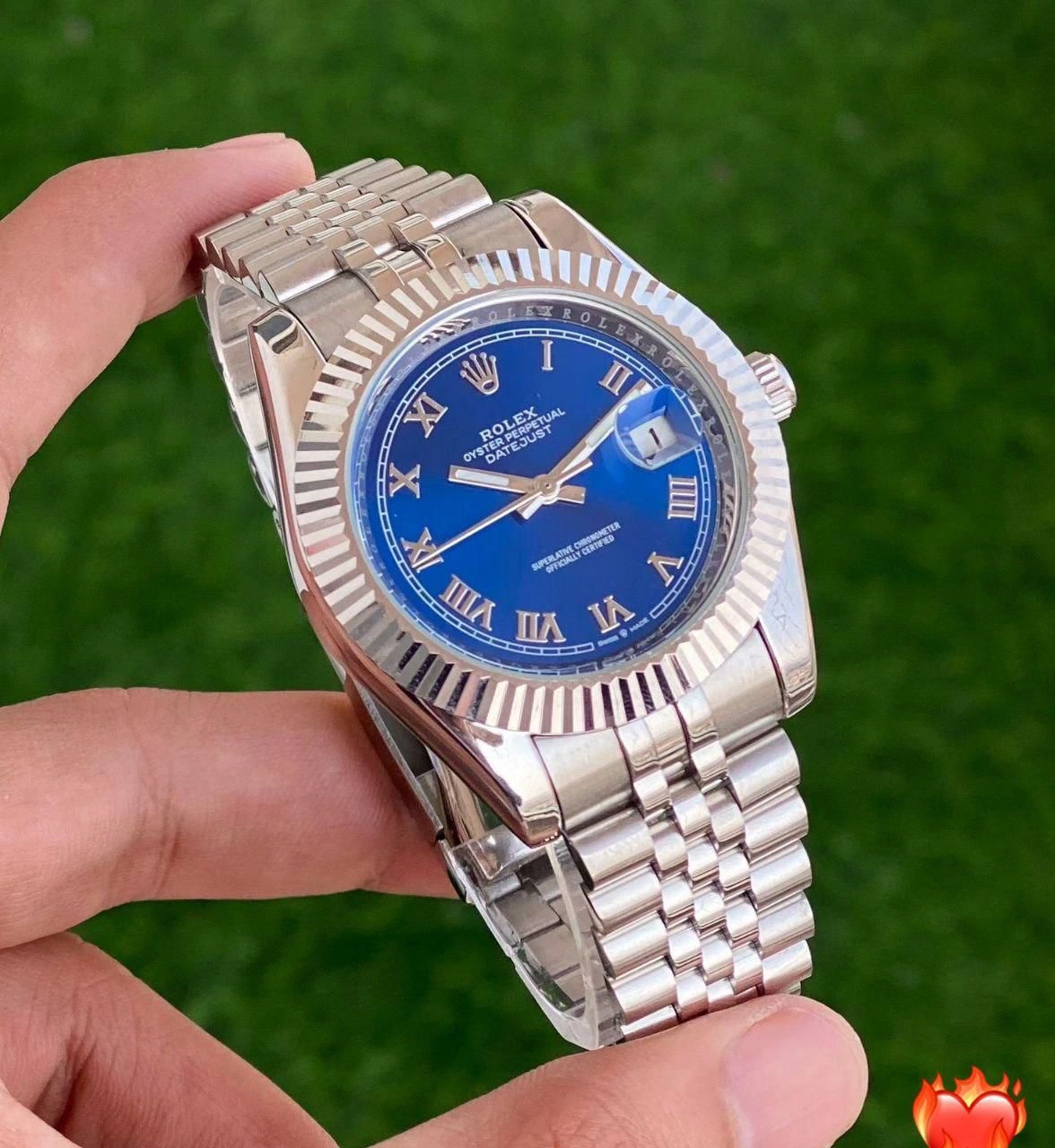 Rolex Oyster Perpetual Day-Date Blue Dial 1