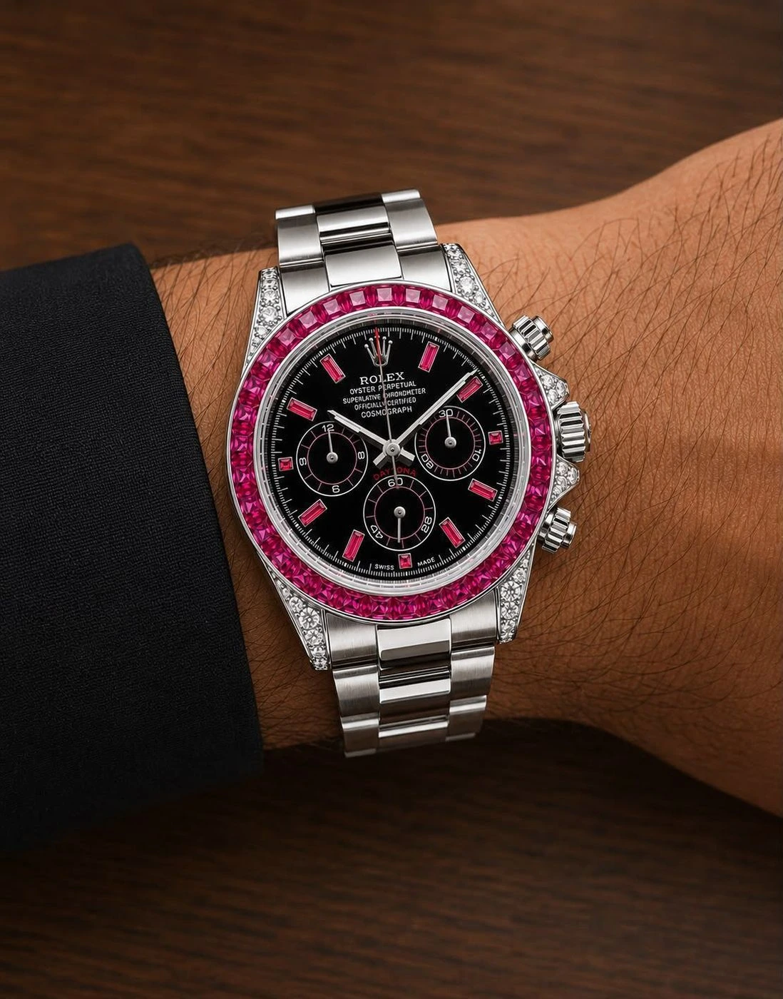 Rolex Daytona Paved Diamond Dial Automatic 2