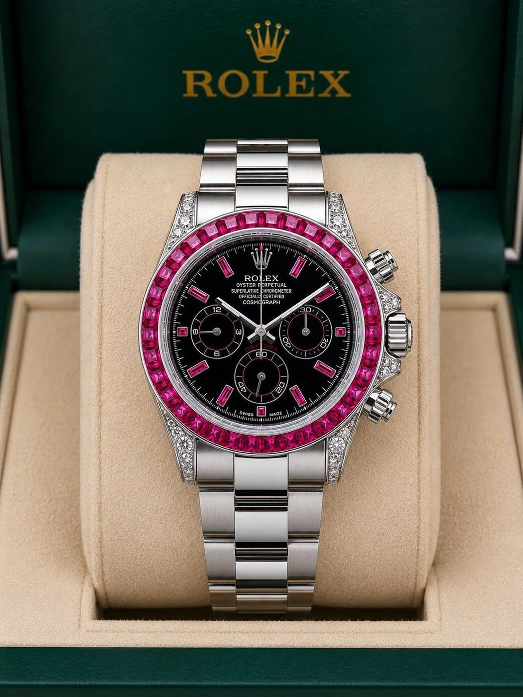 Rolex Daytona Paved Diamond Dial Automatic 3