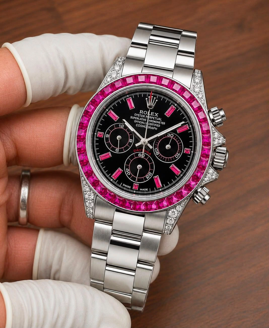 Rolex Daytona Paved Diamond Dial Automatic 4