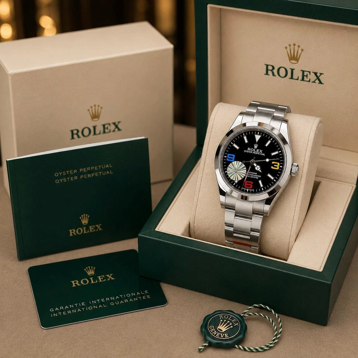 Rolex Explorer Black Dial Automatic 3