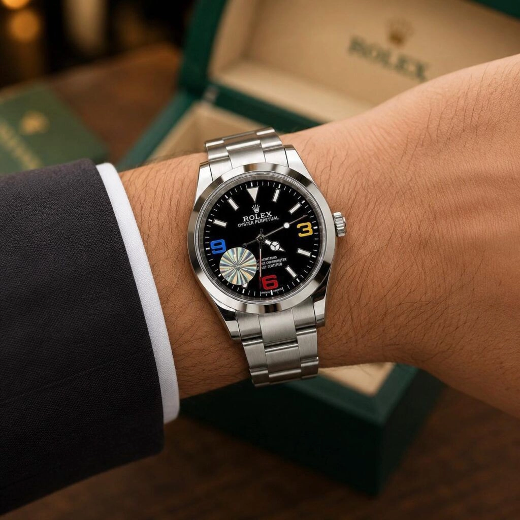 Rolex Explorer Black Dial Automatic 5
