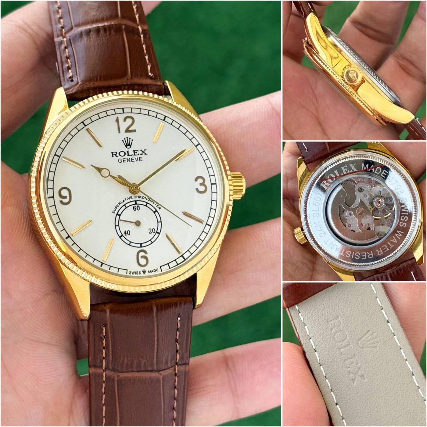 Rolex Geneve White Dial Automatic 1