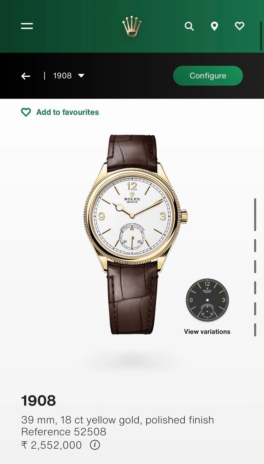 Rolex Geneve White Dial Automatic 4